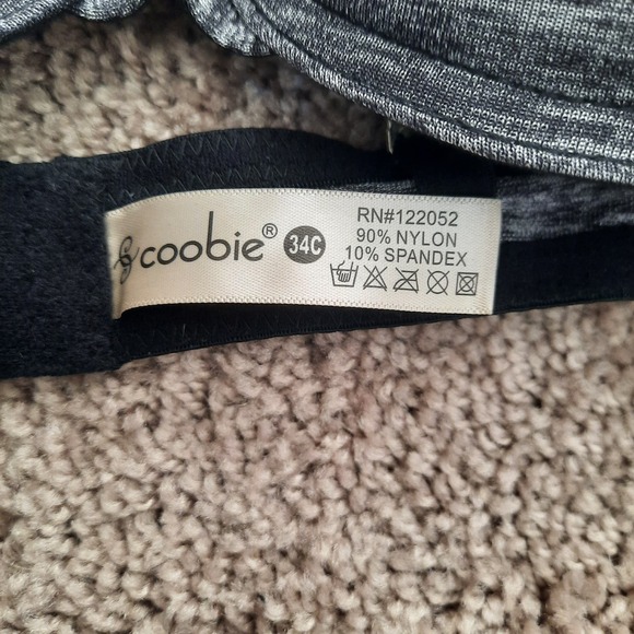 NWT Coobie 34 C Bra.. Padded Underwire, removable straps. - Picture 3 of 4